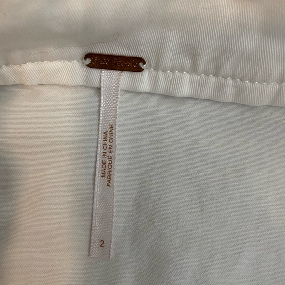 White Free People mini skirt - Picture 5 of 5